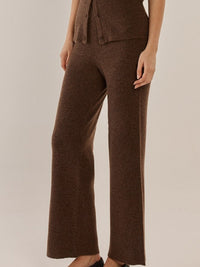 Nash Knit Pant - Espresso