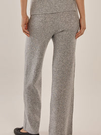 Nash Knit Pant - Grey Marle