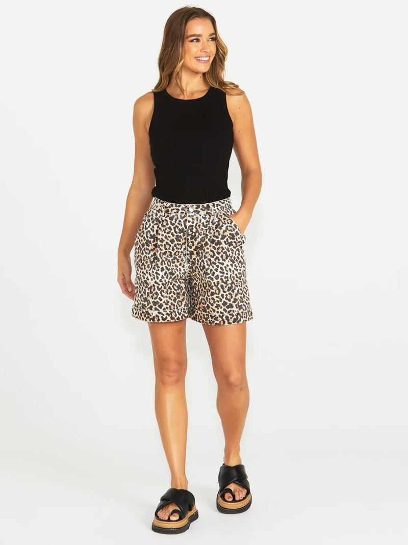 Noah Rib Tank - Black - Sass - Image 1