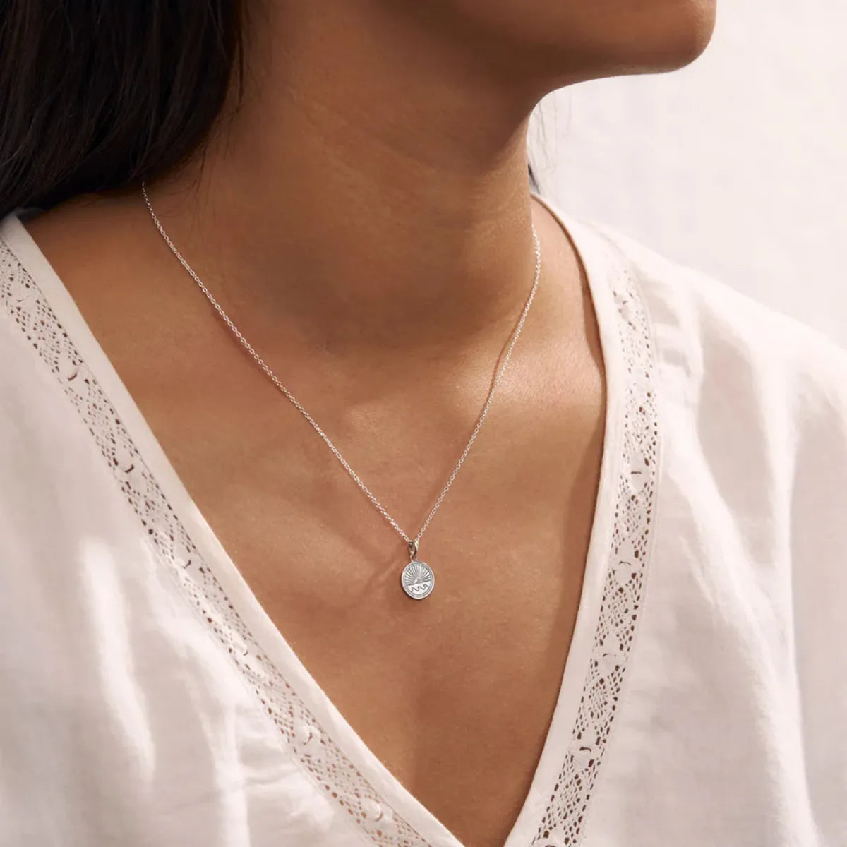 Ocean Horizon Medallion Necklace - Midsummer Star - Image 2