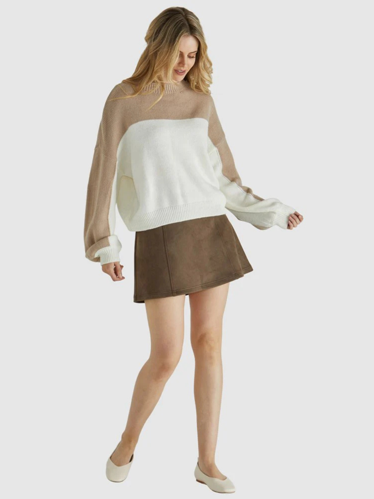 Valery Knit - Oatmeal/Bone