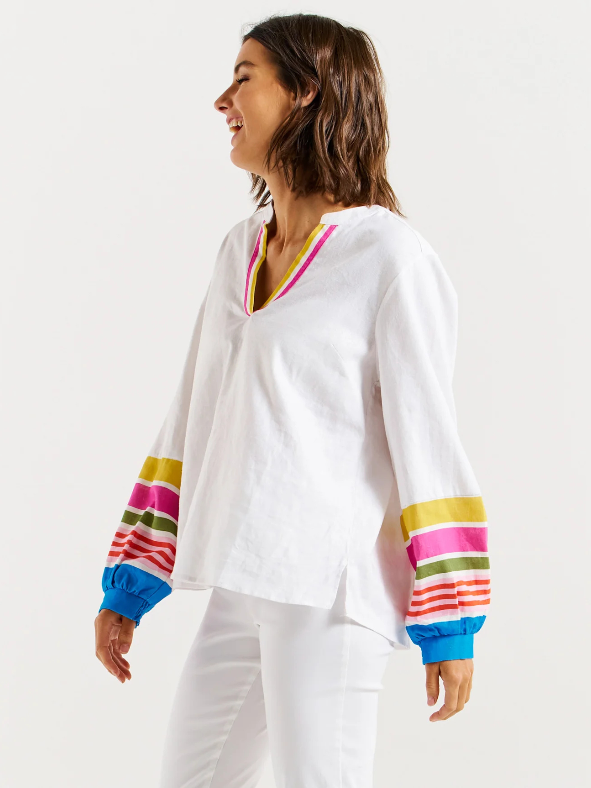 Blossom Blouse - White