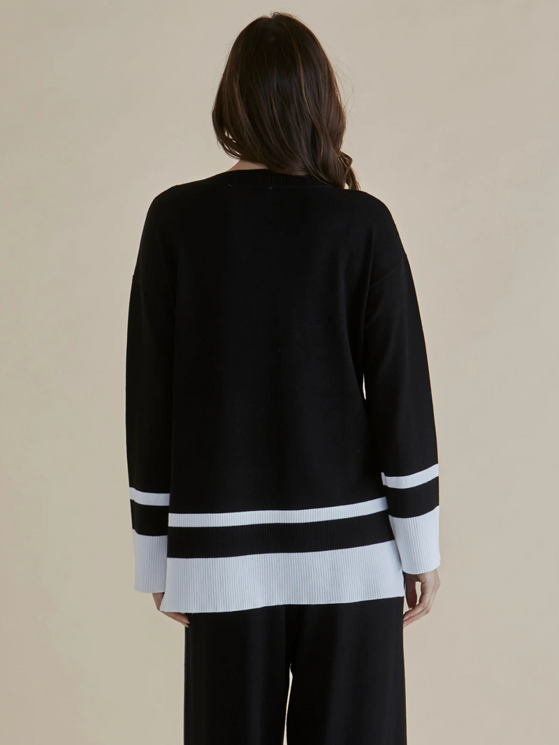 Eleanor Knit Jumper - Black