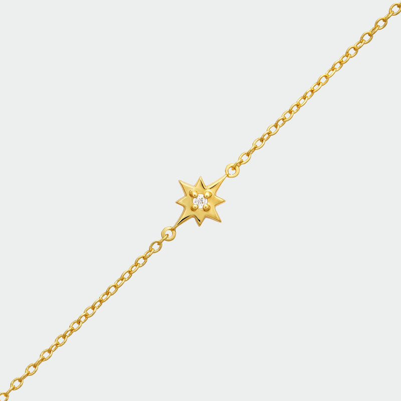 Lucida Star Bracelet Gold