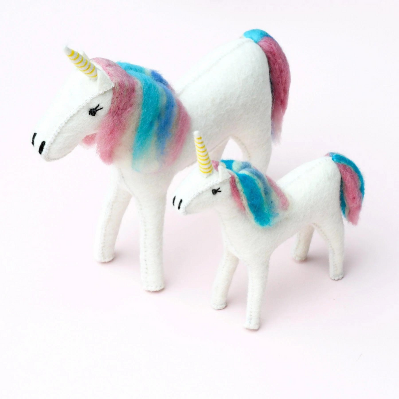 Felt Unicorn Toy - Large