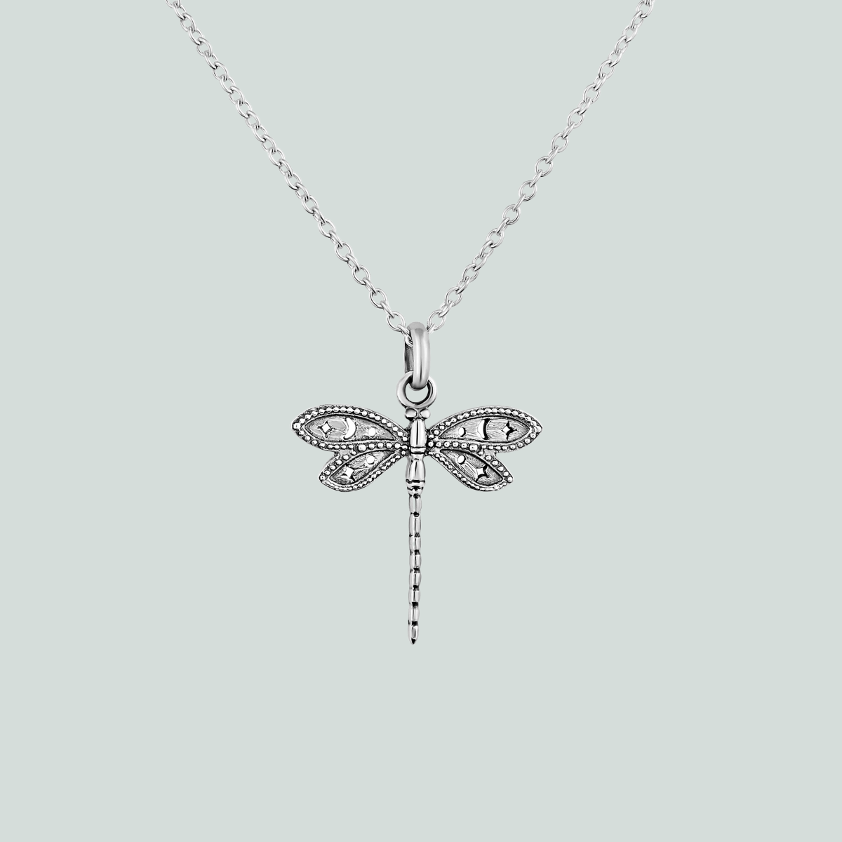 Wild Dragonfly Necklace