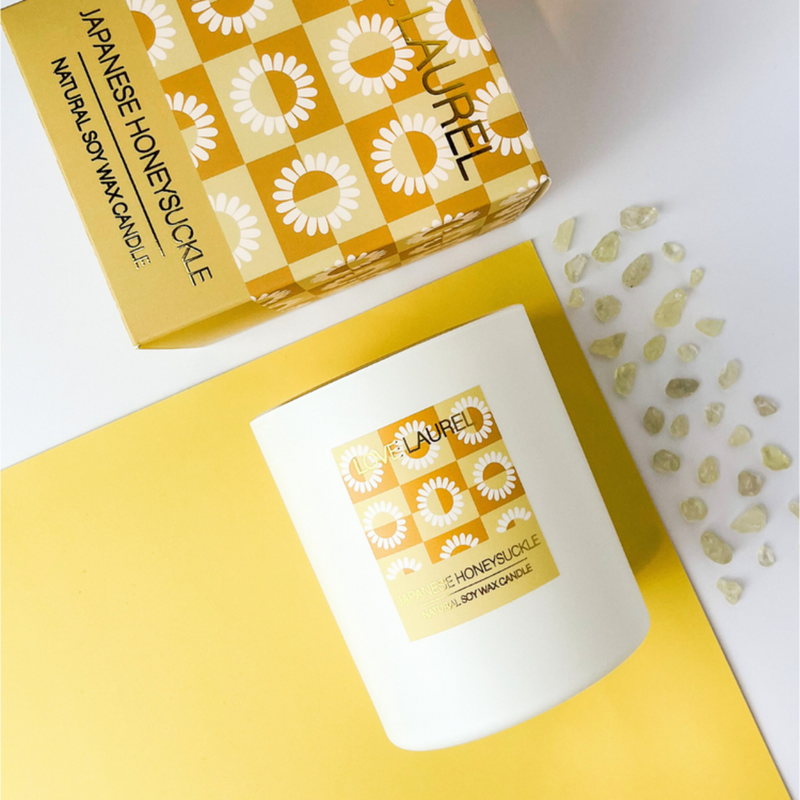 Japanese Honeysuckle Candle - Small