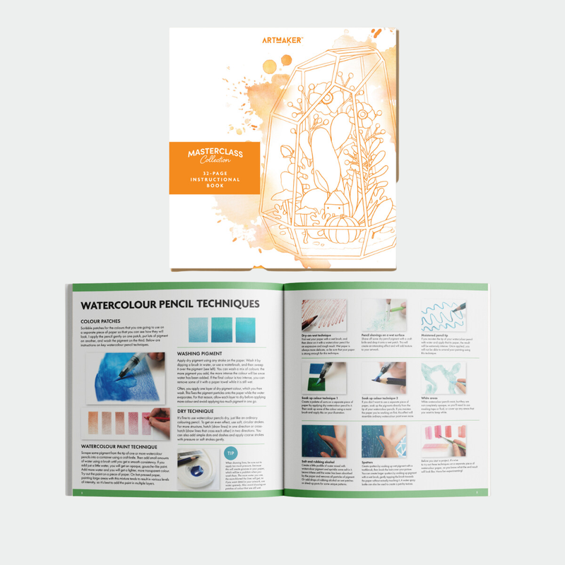 Art Maker Masterclass Collection: Watercolour Pencils