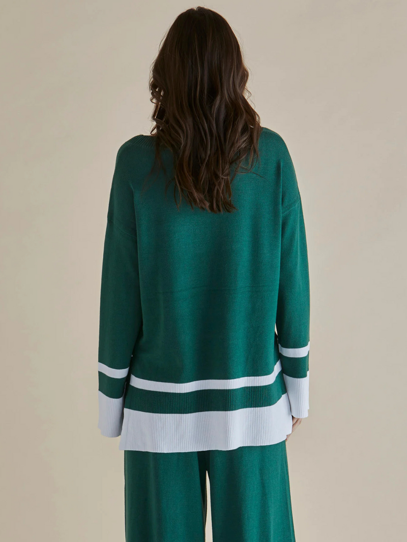 Eleanor Knit Jumper - Basil