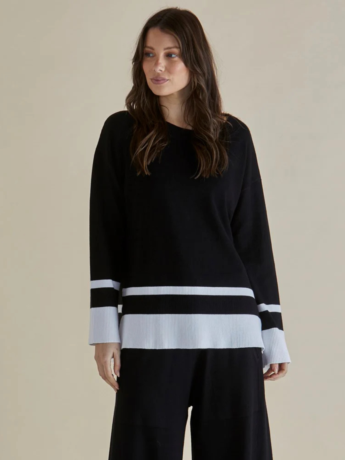 Eleanor Knit Jumper - Black