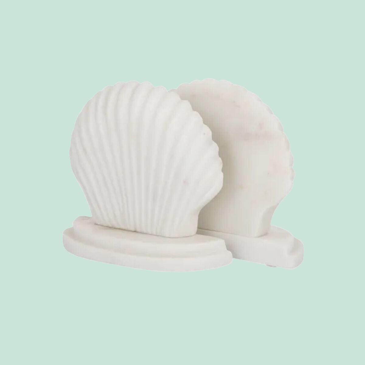 Edie Marble Bookends - Set Of 2