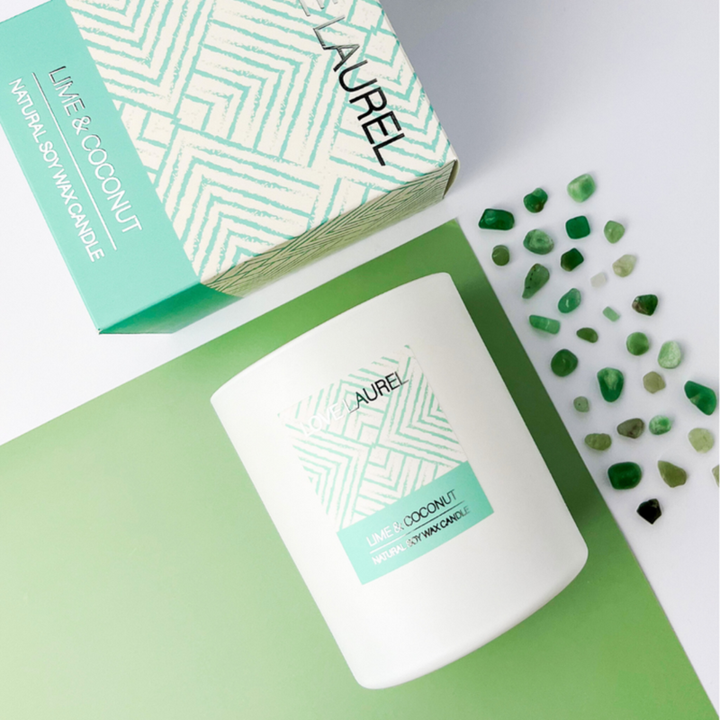 Lime & Coconut Candle - Small