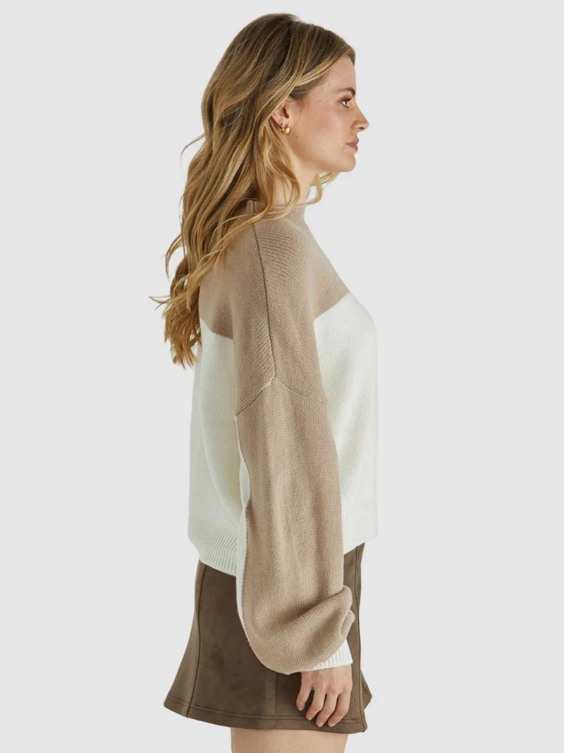 Valery Knit - Oatmeal/Bone