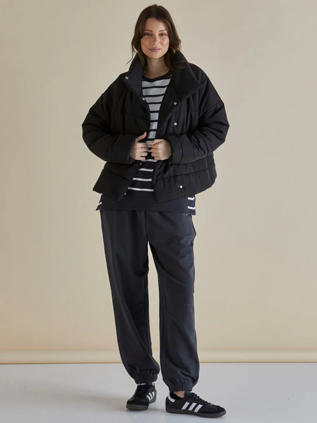 Presley Puffer Jacket - Black