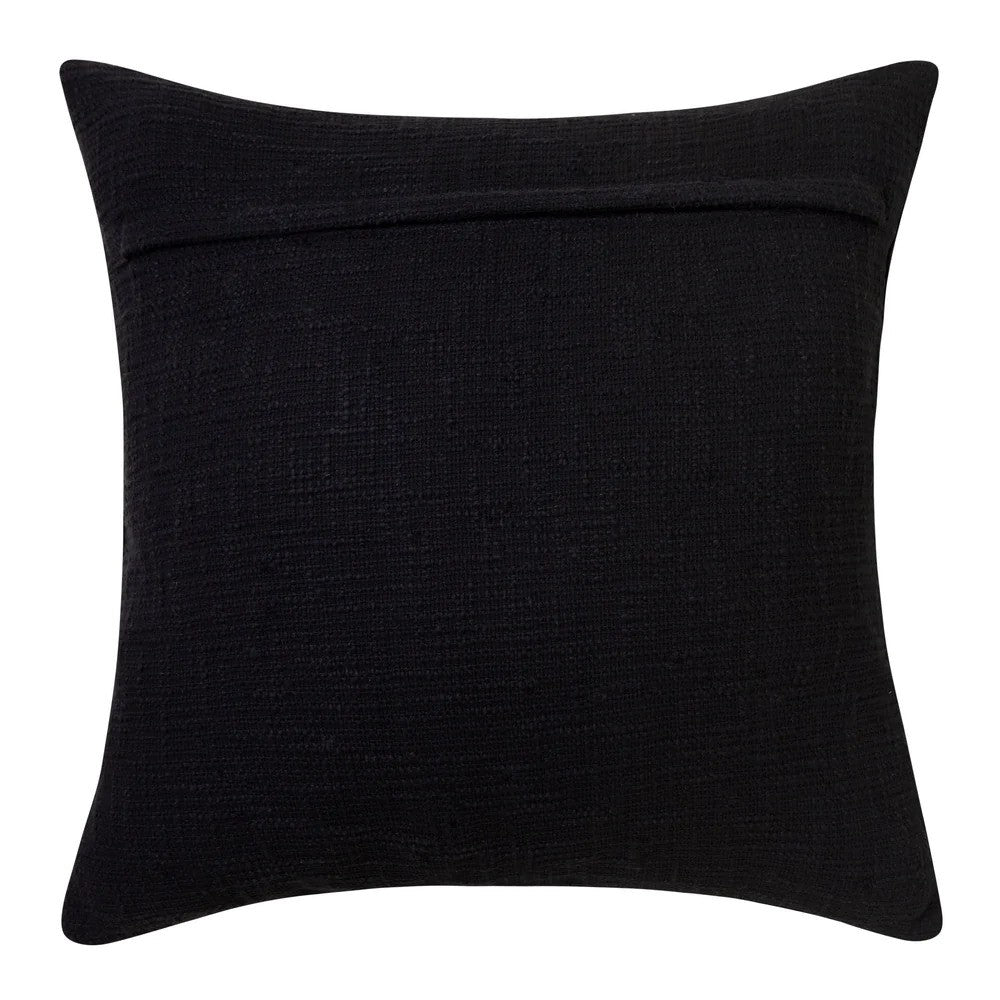 Zemira Cushion - Black & Ivory