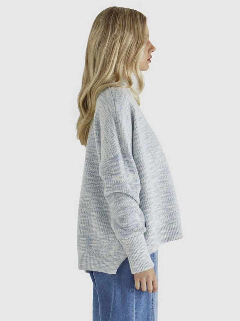 Kirsha Knit - Blue Marle
