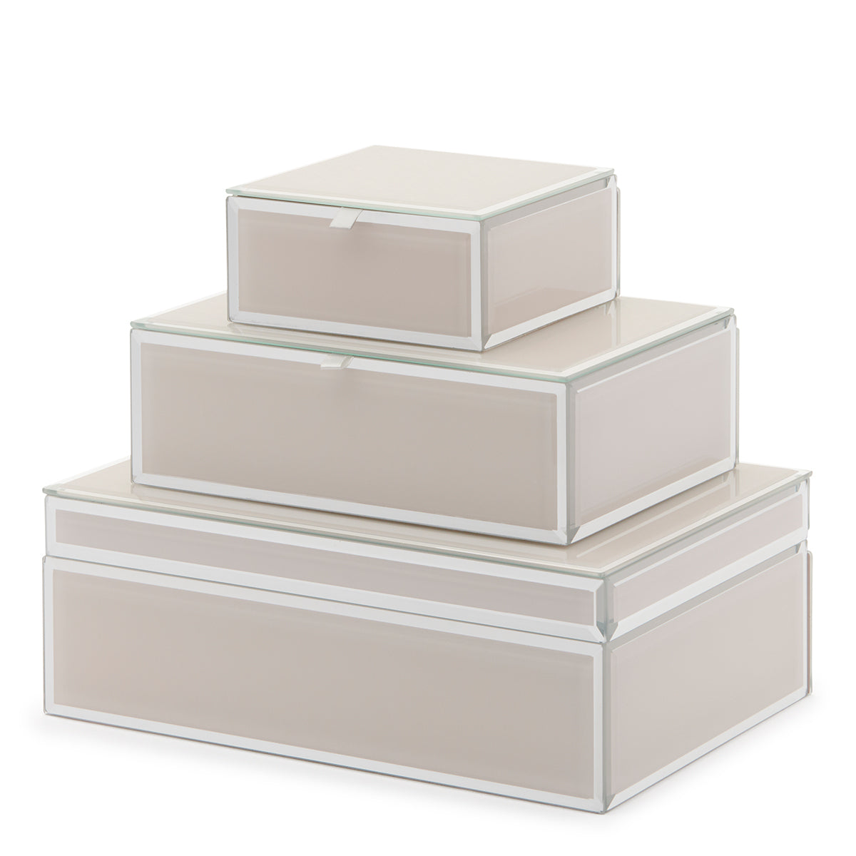 Medium Jewellery Box - Sara Nude