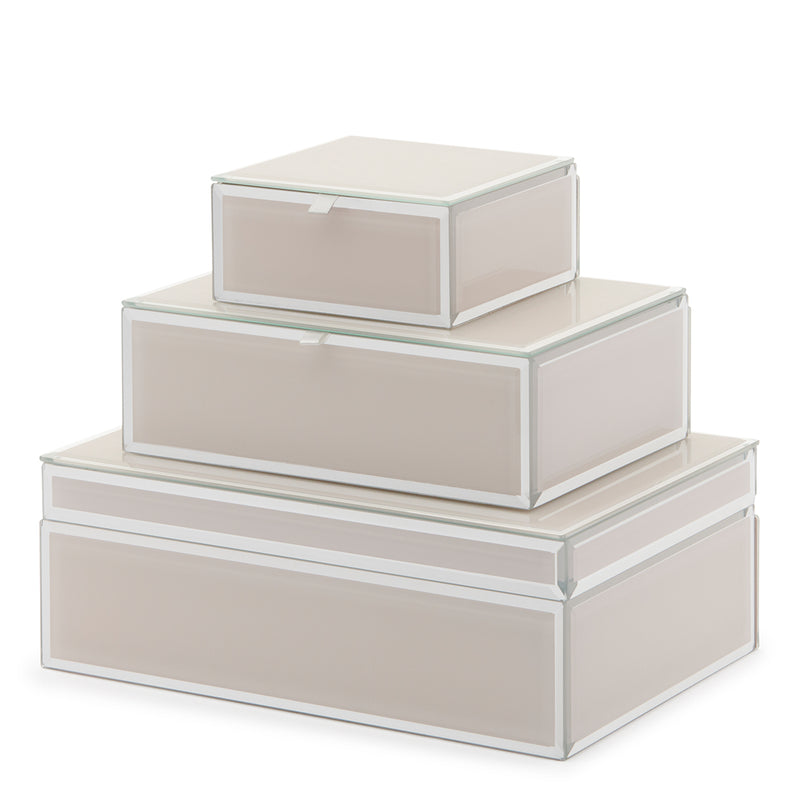 Medium Jewellery Box - Sara Nude