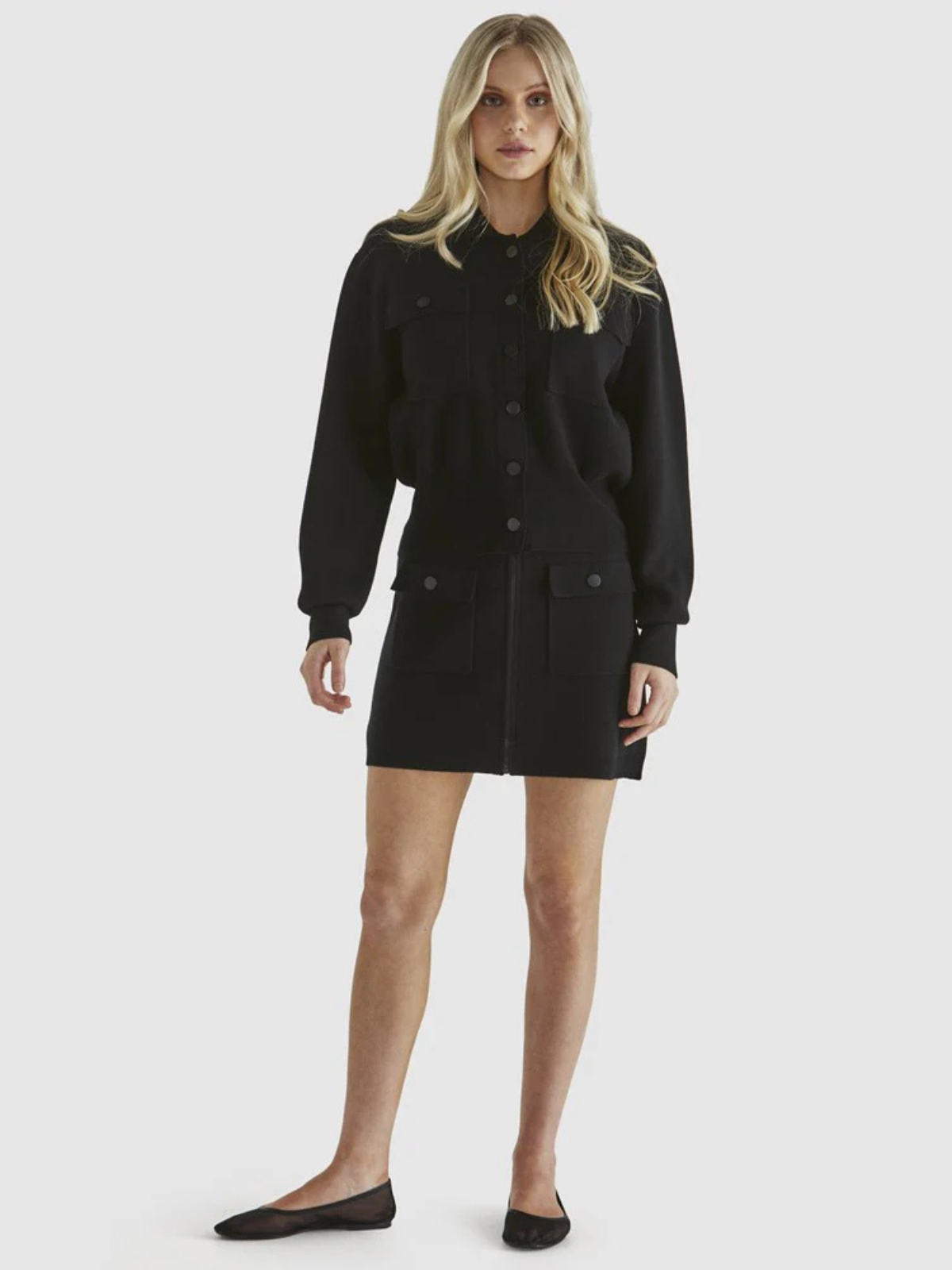 Baldwin Knit Jacket - Black