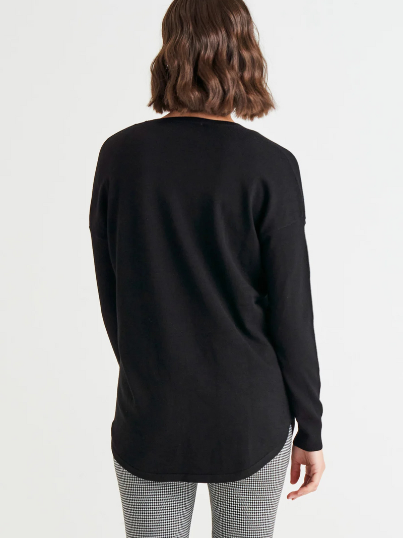Sophie Knit Jumper - Black