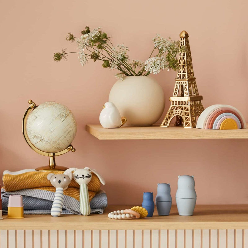 Bergen Vase - Almond