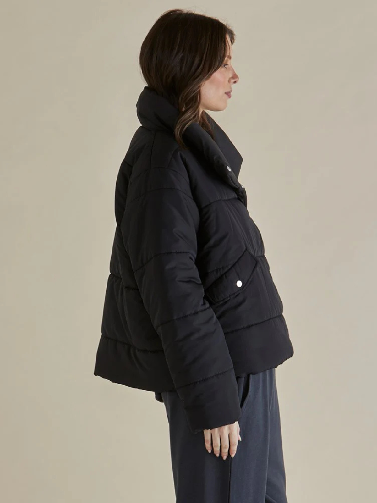 Presley Puffer Jacket - Black