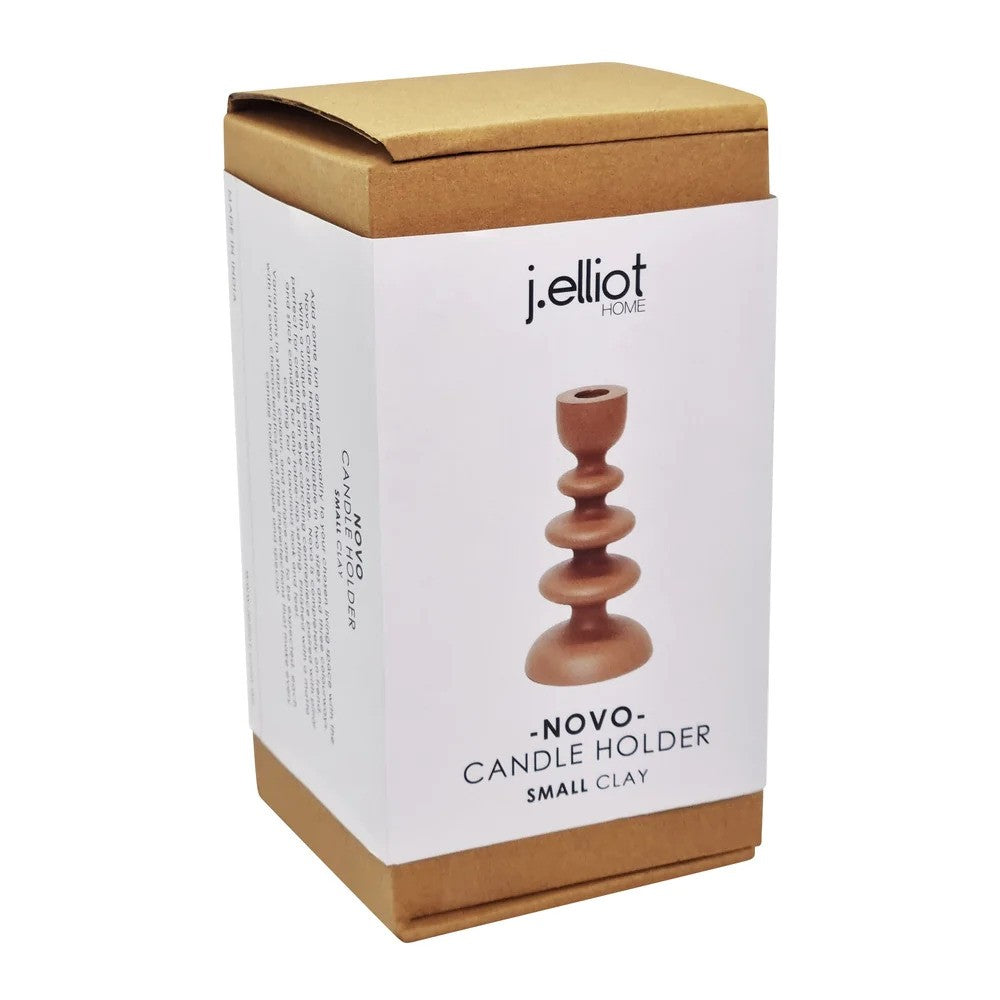 Novo Clay Small Candle Holder