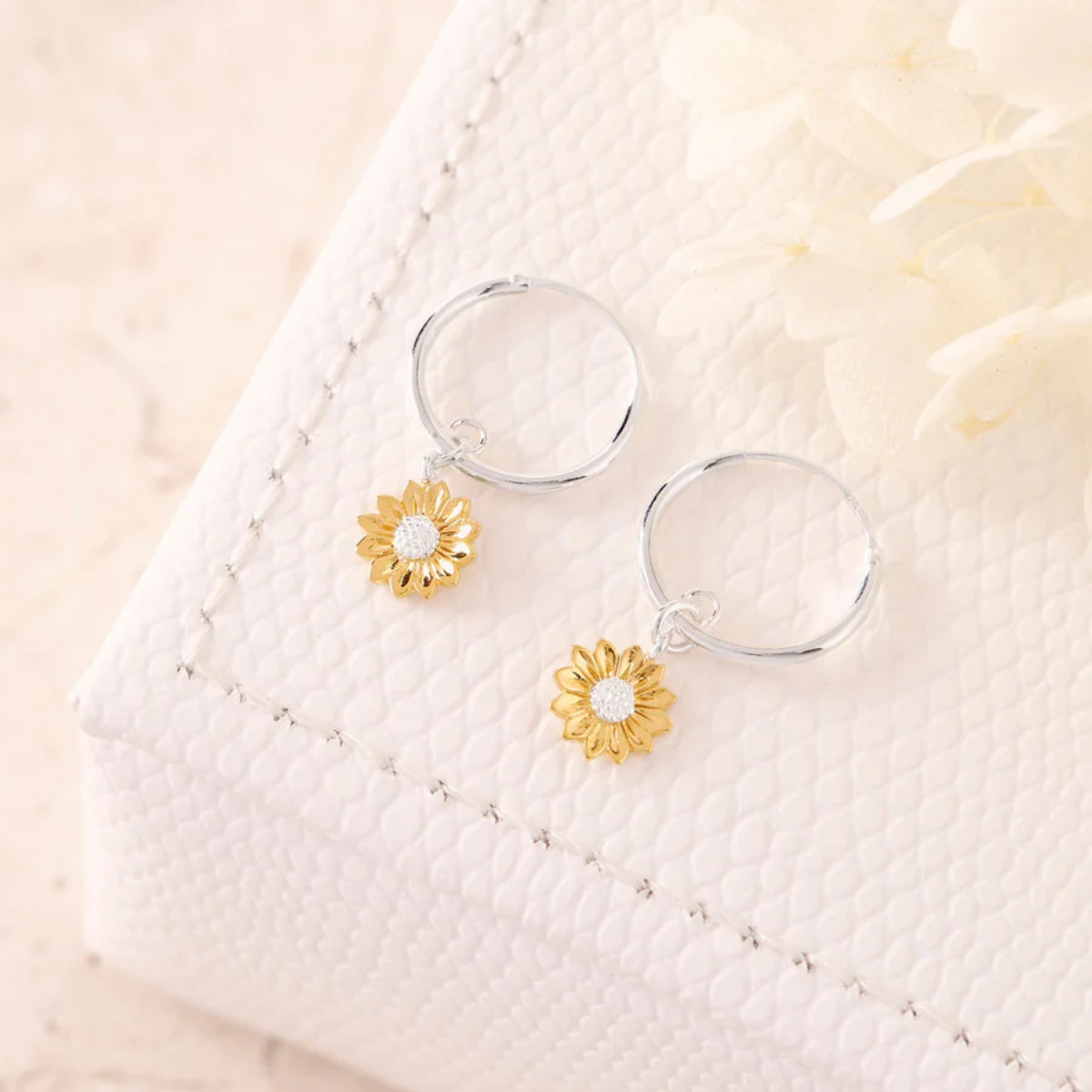 Delicate Sunflower Sleepers - Two Tone