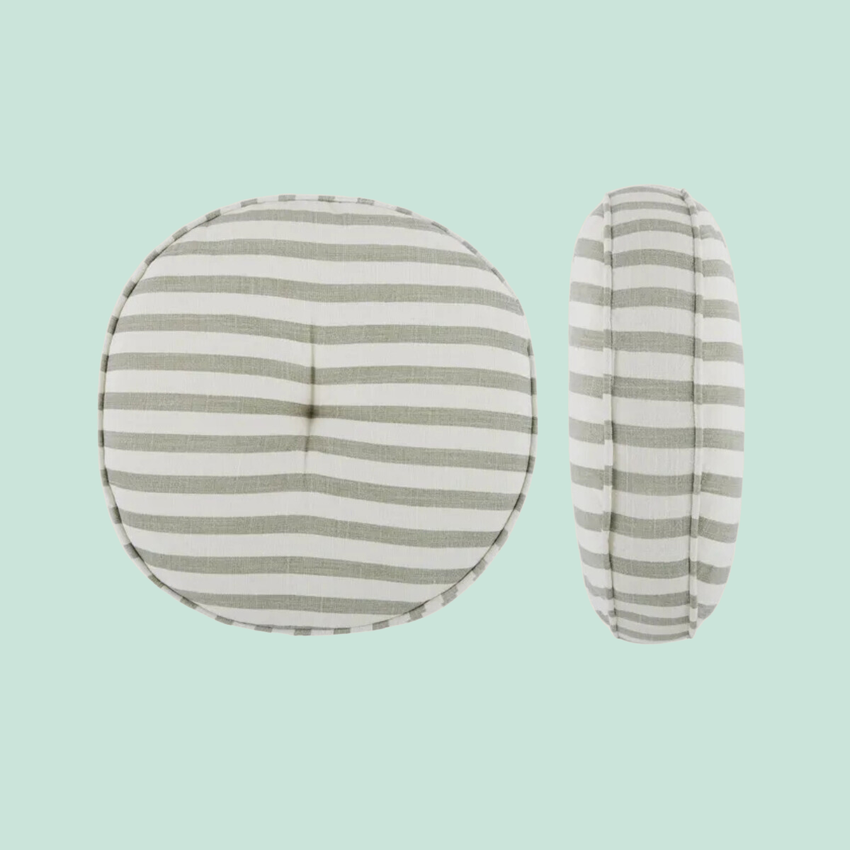 Montauk Round Cushion | Sage