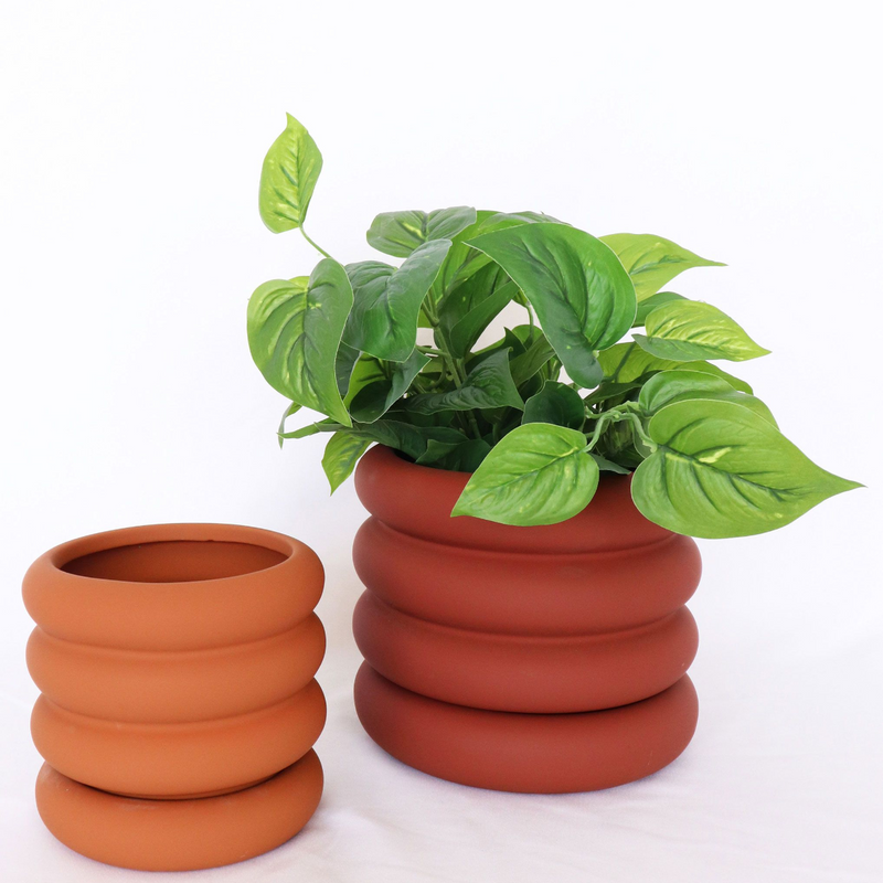 Naomi Ring Planter - Berry