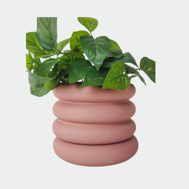 Naomi Ring Planter - Rose