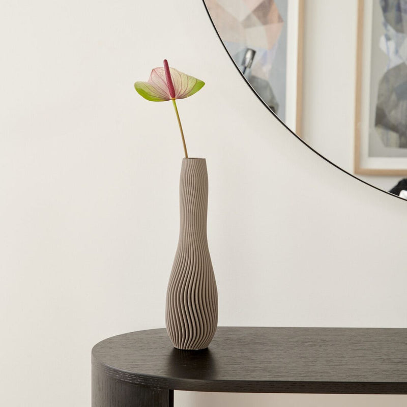 Lila Tan Vase - 32cm