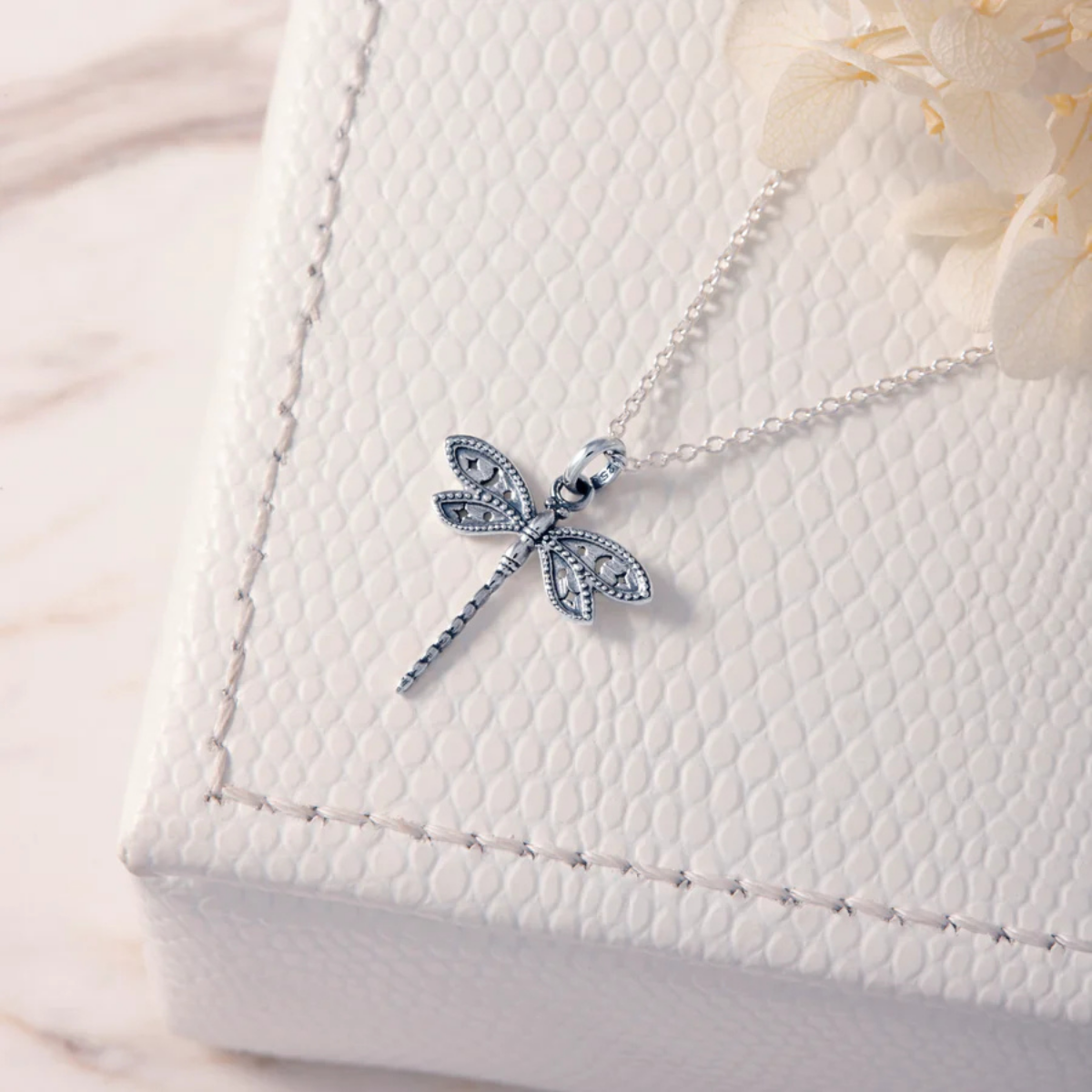 Wild Dragonfly Necklace