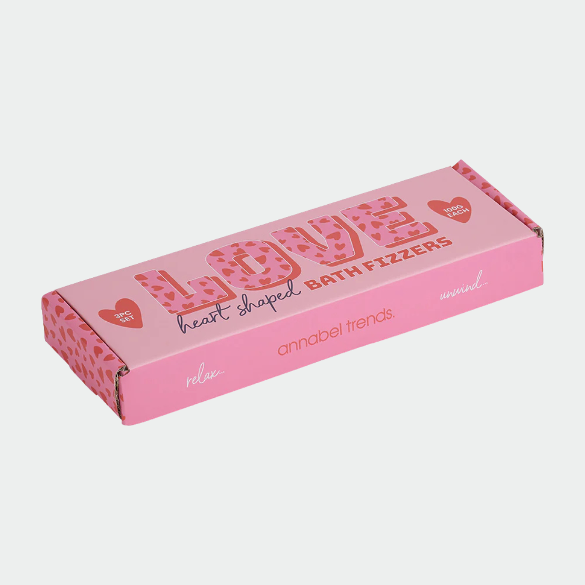 Bath Fizzers - Love Heart Set