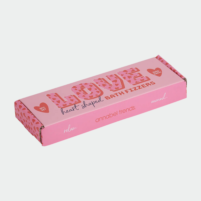 Bath Fizzers - Love Heart Set