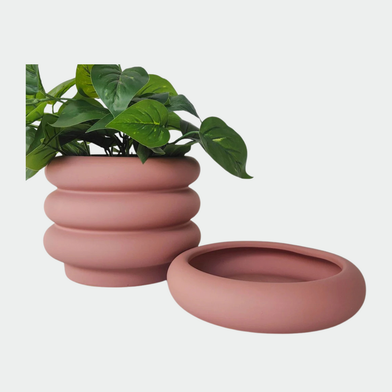 Naomi Ring Planter - Rose