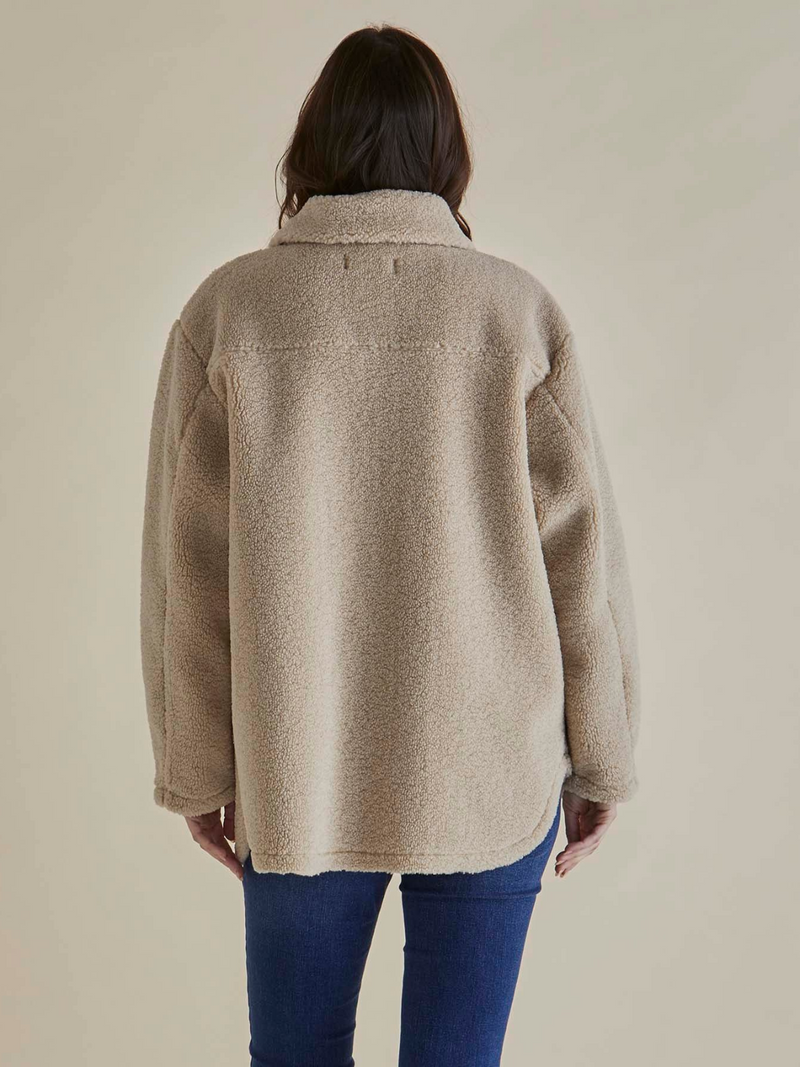 Teddy Jacket - Latte