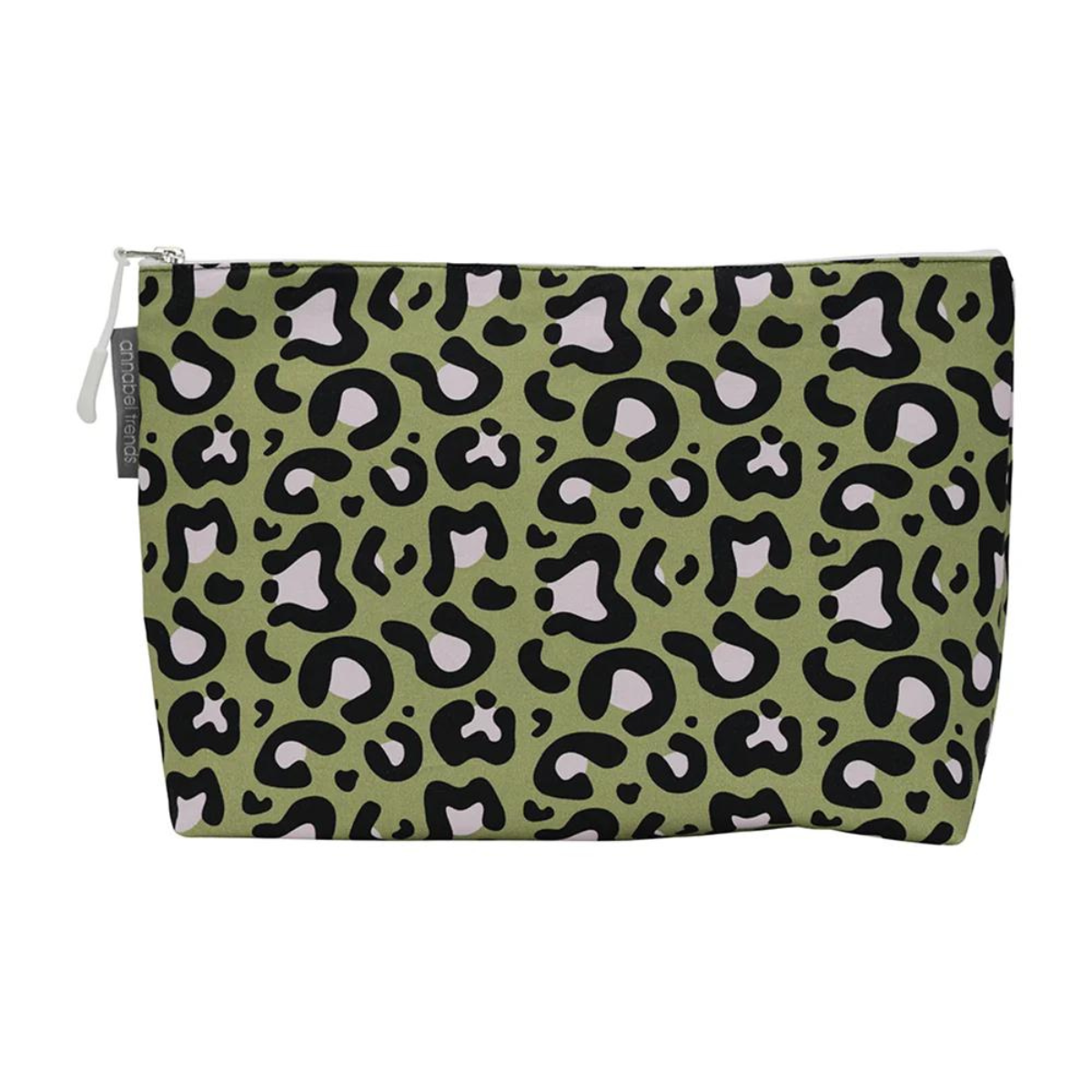 Cosmetic Bag - Large - Ocelot Pink Khaki