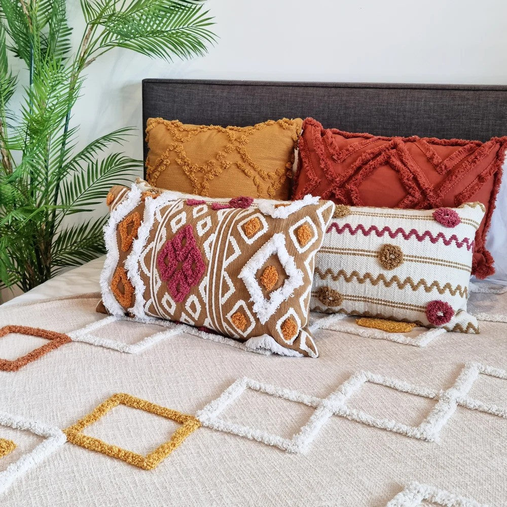 Mona Cushion - Mustard