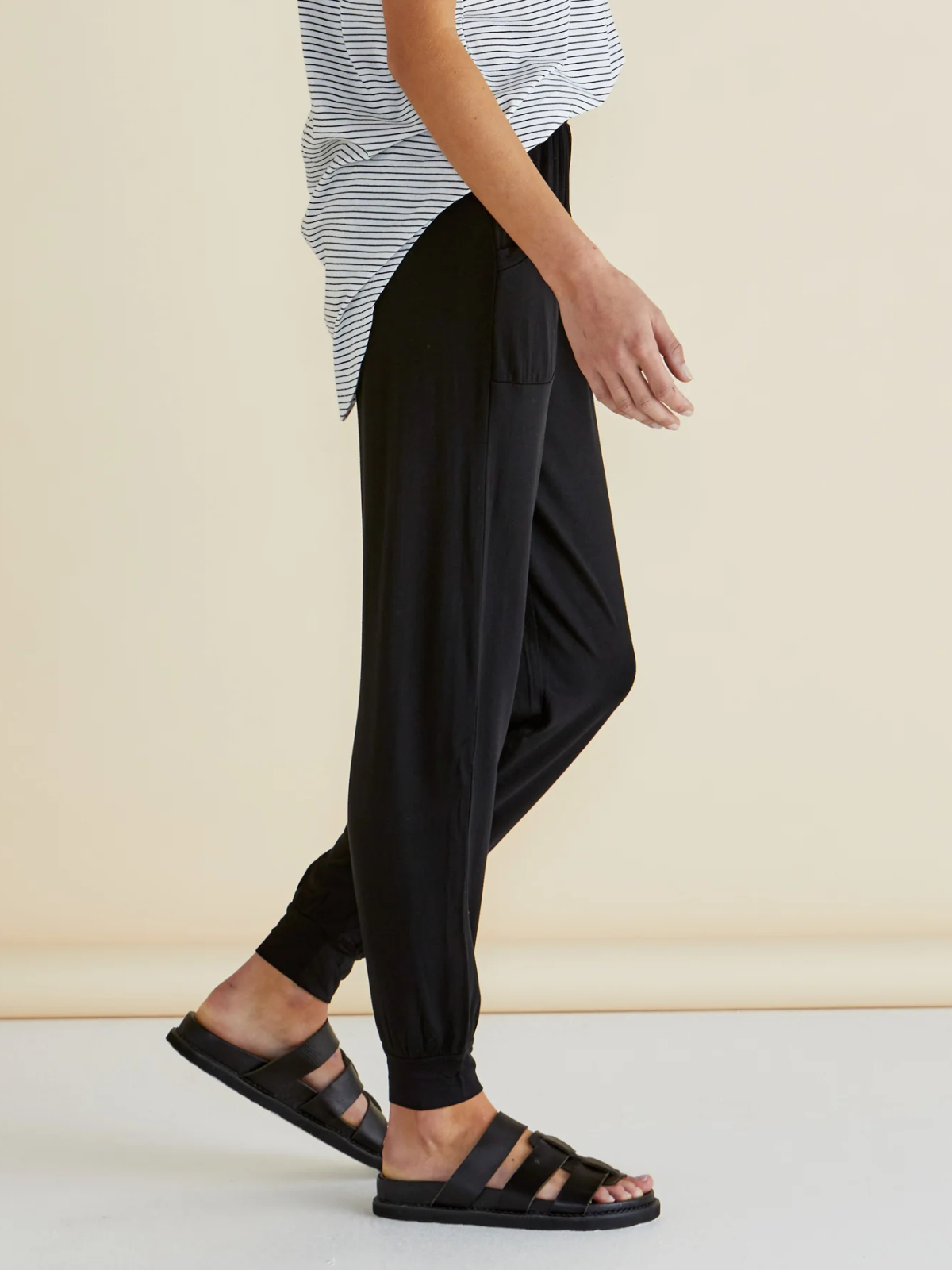 Paris Pant - Black - Betty Basics - Image 2