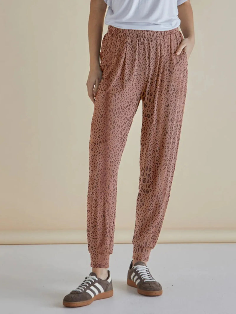 Paris Pant - Leopard - Betty Basics - Image 1