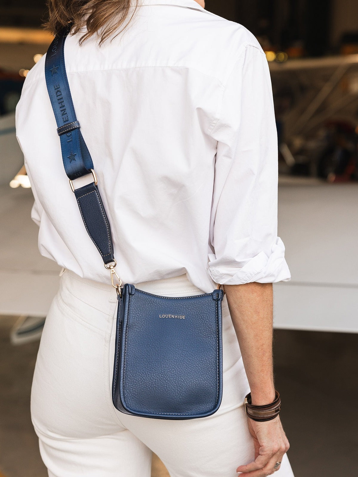 Parker Phone Crossbody Bag - Navy