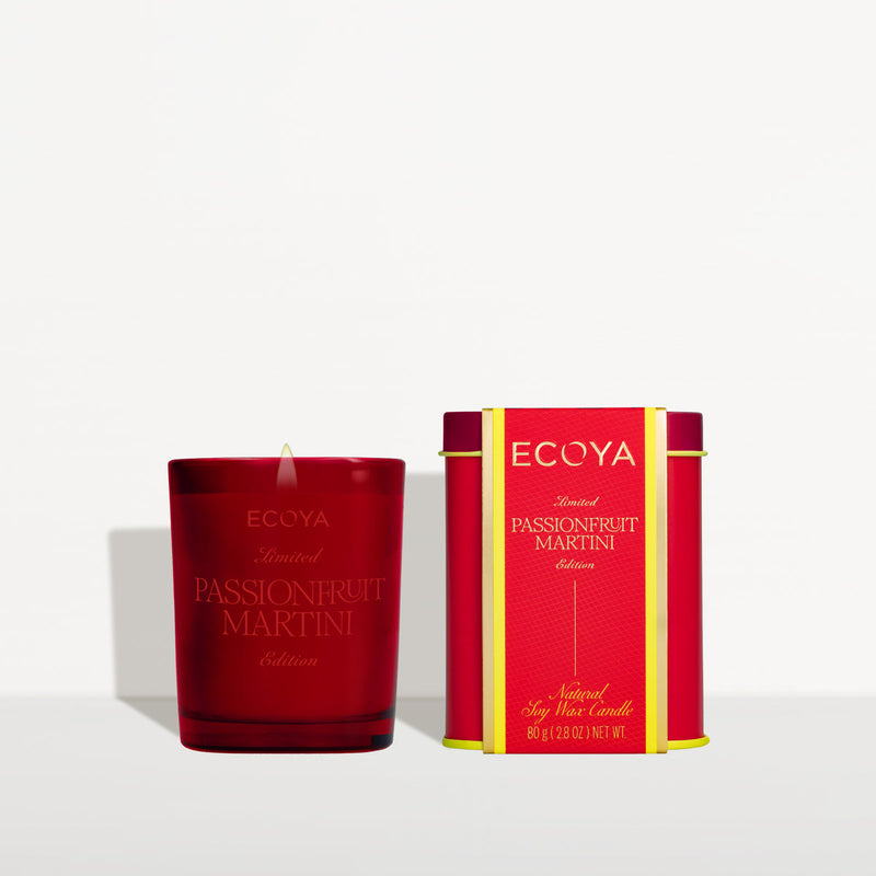 Ecoya Passionfruit Martini Mini Madison Candle