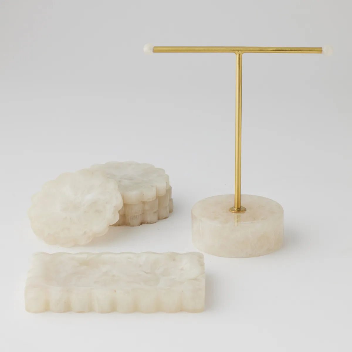 PilbeamEstila Coasters Set of 4 Nougat