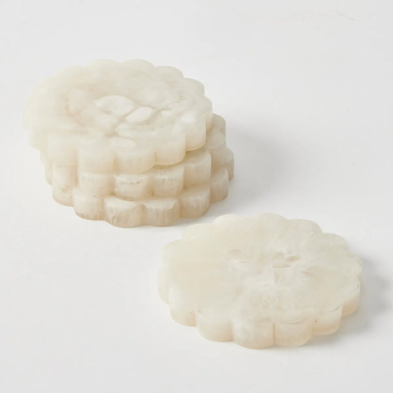 PilbeamEstila Coasters Set of 4 Nougat