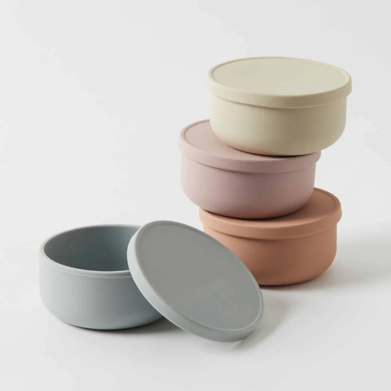 PilbeamHenny Silicone Bowl with Lid - Musk