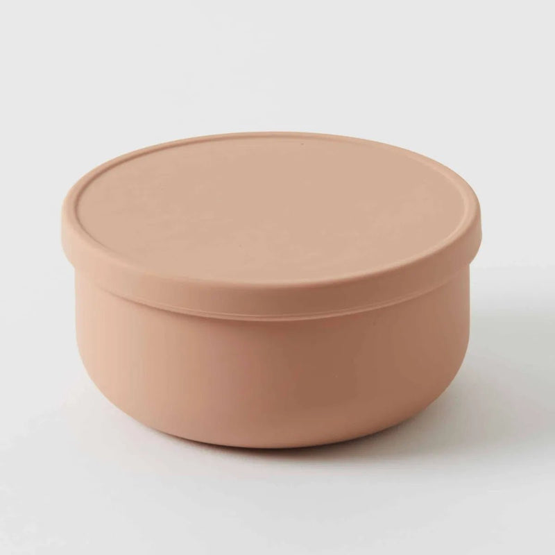 PilbeamHenny Silicone Bowl with Lid - Terracotta