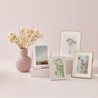 Pilbeam LivingAkira Large Photo Frame - Silver