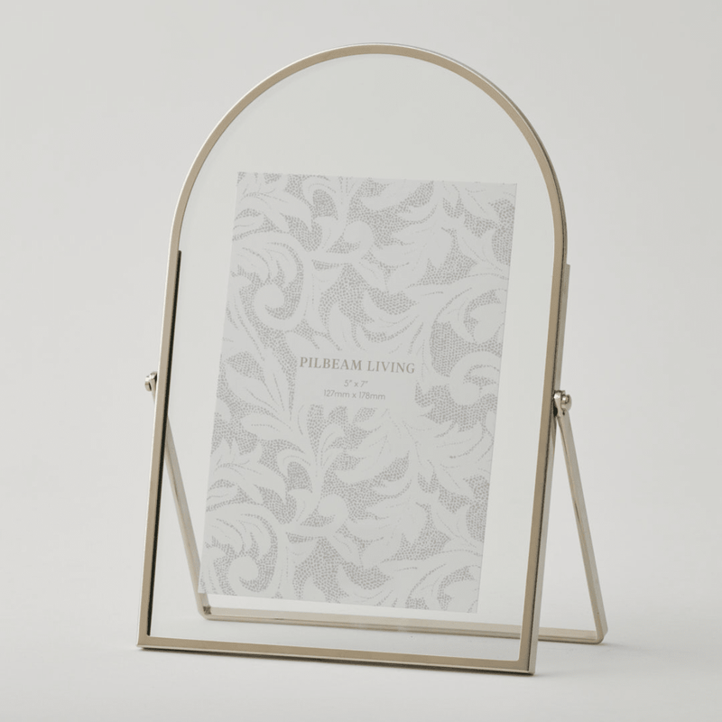 Pilbeam LivingAkira Large Photo Frame - Silver