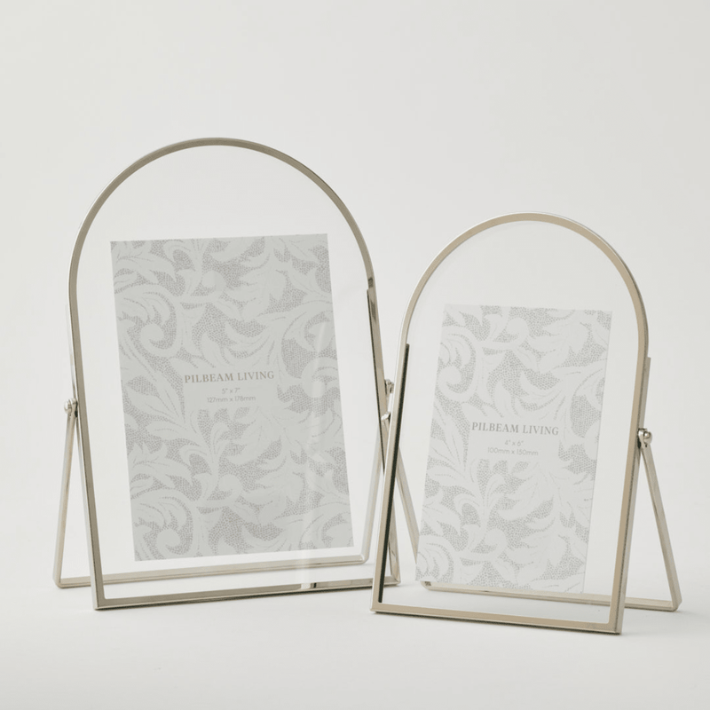 Pilbeam LivingAkira Small Photo Frame - Silver